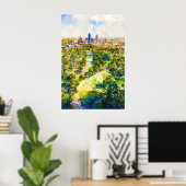 Adélaïde Affiche de peinture à l'aquarelle Murale (Bureau à domicile)