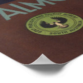 Adélaïde, Australie Poster Vintage voyage (Coin)