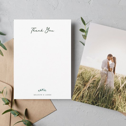 Adelaide Bruiloft Eucalyptus Flat Dank u