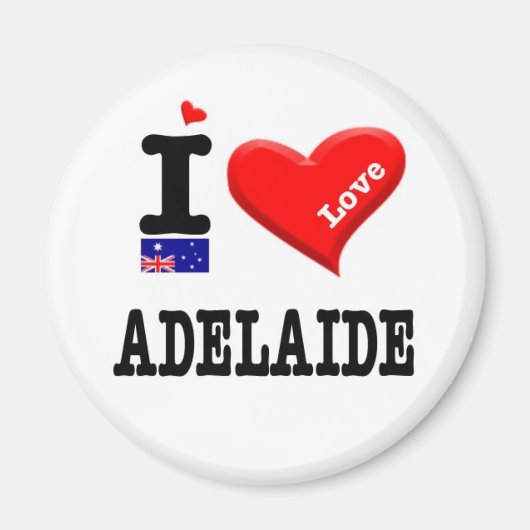 ADELAIDE - Ik hou van Magneet (Voorkant)