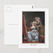 Adélaïde Labille-Guiard #2 - Carte postale d'art f (Devant / Derrière)