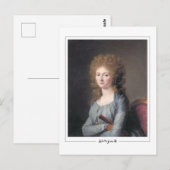 Adélaïde Labille-Guiard #6 - Carte postale d'art (Devant / Derrière)