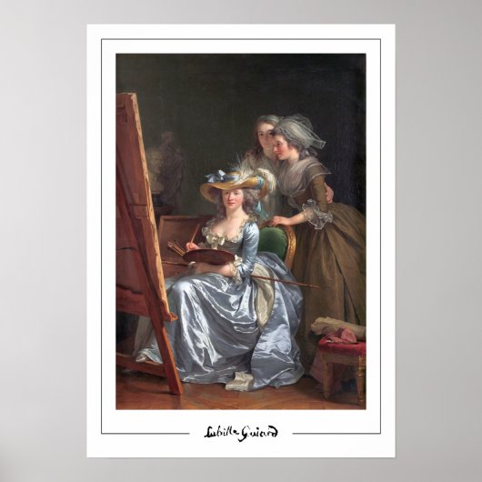 Adélaïde Labille-Guiard Zedign Art Poster #2 (Voorkant)