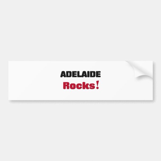 Adelaide Rocks Bumpersticker (Voorkant)