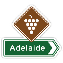 Adelaide, Zuid-Australië Sticker