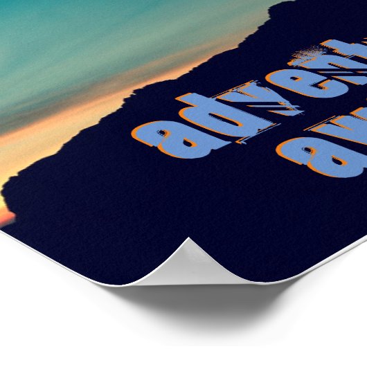 Adelavontuur wacht! - poster aan de wand (Hoek)