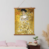 Adele Bloch-Bauer I van Gustav Klimt Art Nouveau Hangend Wandkleed (Slaapkamer)