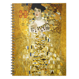 Adele Bloch-Bauer I van Gustav Klimt Art Nouveau Notitieboek