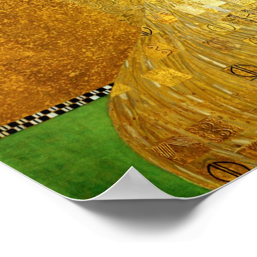 Adele Bloch-Bauer I van Gustav Klimt Poster Print (Hoek)