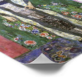 Adele Bloch door Gustav Klimt art nouveau art Poster (Hoek)