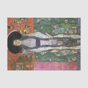 Adele Bloch door Gustav Klimt art nouveau art Tissuepapier