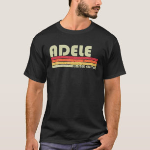 ADELE Gift Name Persoonlijke Retro 80-90 T-shirt
