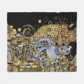 Adele Klimt Fleece Blanket Deken (Voorkant (Horizontaal))