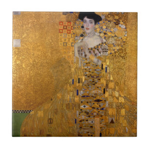 Adele, Lady in Gold van Gustav Klimt,  Tegeltje