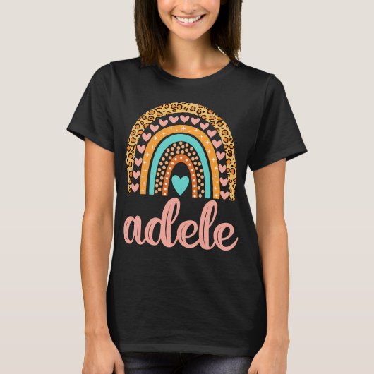 Adele Naam Adele Verjaardag T-shirt (Voorkant)