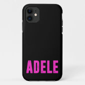 Adele-naam, voor Adele Case-Mate iPhone Case (Achterkant)