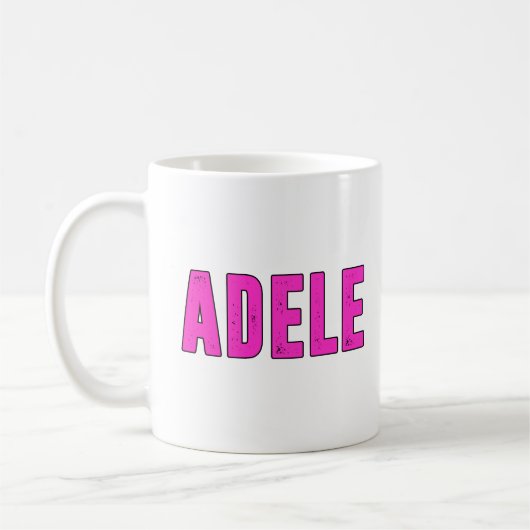 Adele-naam, voor Adele Koffiemok (Links)