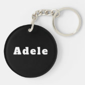 Adele Sleutelhanger (Achterkant)