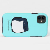 Adelie Penguin iPhone Case (Achterkant (horizontaal))