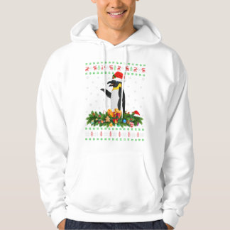 Adelie Penguin Vogelliefhebber Ugly Adelie Penguin Hoodie