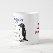 Adélie Penguins 20 oz. mok van RoseWrites (Voorkant)