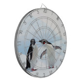 Adelie Penguins Dartbord (Voorkant Links)