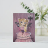 Adeline en carte postale de fée vampire gothique r (Debout devant)