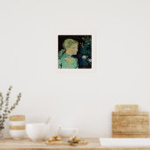 Adeline Ravoux par Van Gogh - Affiche carrée (Cuisine)