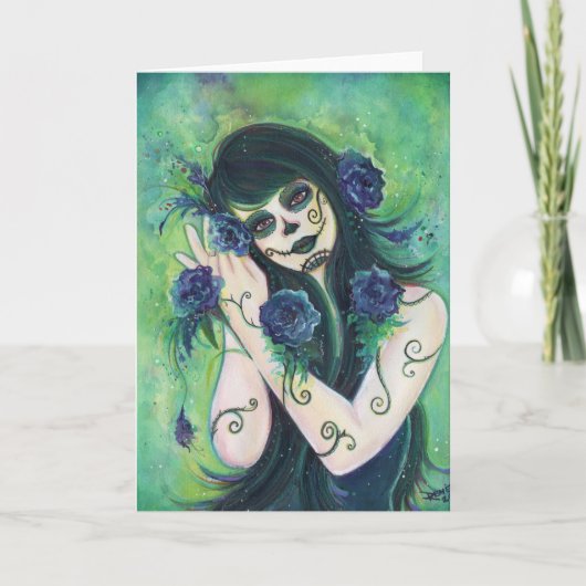 Adelita jour de la carte Dead Par Renee L. Lavoie (Devant)