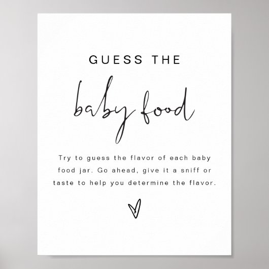 ADELLA Boho raadt het Baby Baby shower spel Poster (Voorkant)