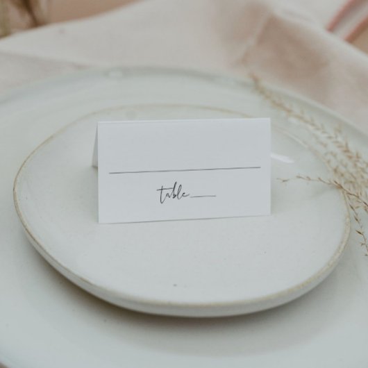 ADELLA Edgy Modern Minimalist Simple Guest Name