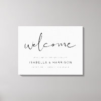 ADELLA edgy modern minimalistisch bruiloft welkom