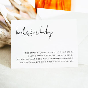 ADELLA Livres Minimalistes Modernes Pour Carte Béb