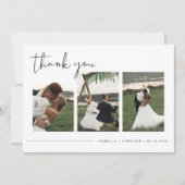 ADELLA Modern Minimalist Photo Weddenschap Harteli Kaart (Voorkant)