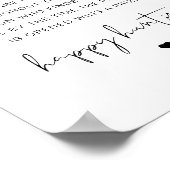 ADELLA Modern Ring Hunt Vrijgezellenfeest Game Poster (Hoek)