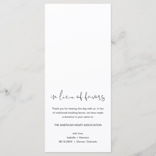 ADELLA - Moderne minimaliste Mangeons Menu Edgy (Dos)