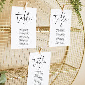 ADELLA Vertical Moderne Minimale Table Carte de si