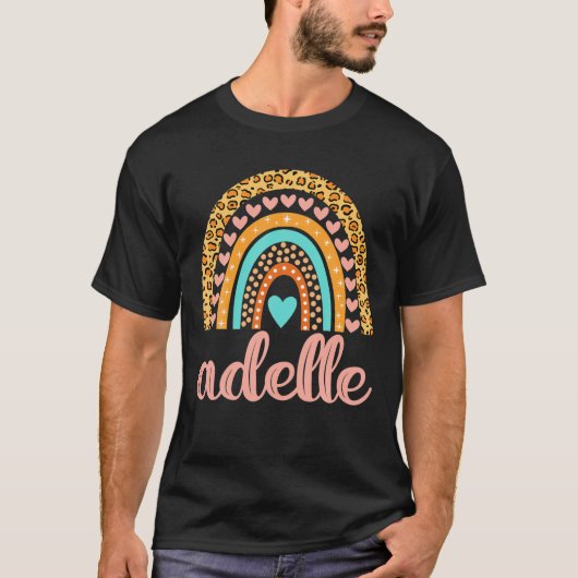 Adelle Adelle Name Birthday Gift T-shirt (Voorkant)