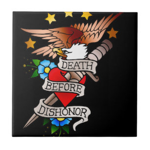 adellijk tattoo tegeltje