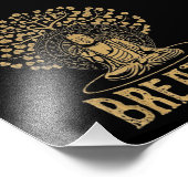 Adem Boeddha Idea Yoga en Meditatie Foto Afdruk (Hoek)