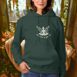 Adem & Geloof – Ivory Fairy Yoga Design Hoodie
