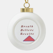 Adem, geloof, Ontvang inspirerend ornament (Voorkant)