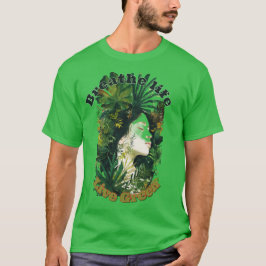 Adem het leven, Live Green-Botanische Dream Art Pr T-shirt