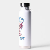 Adem in Bubble Out Axolotl Yoga Waterfles (Links)