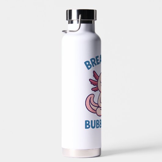 Adem in Bubble Out Axolotl Yoga Waterfles (Rechts)