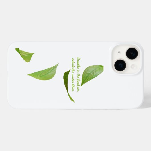 Adem in de frisheid Case-Mate iPhone case (Achterkant (horizontaal))