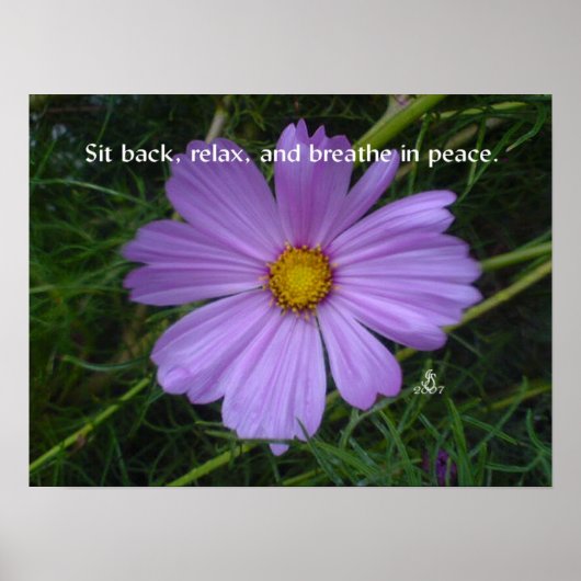 Adem in vrede poster (Voorkant)