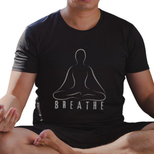 Adem innerlijke vrede minimalistisch T-shirt