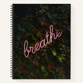 Adem Neon Natuur Bord Notitieboek