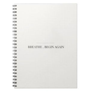 Adem Nieuwe Start Notitieboek – Mindfulness Dagboe